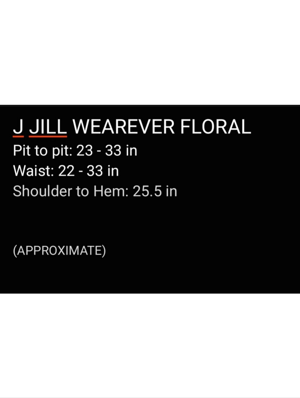 J Jill Wearever Collection 3/4 Sleeve Floral Crewneck Top in Black, Size L - Picture 11 of 11